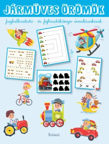 Pre deti a mládež - ostatné Járműves örömök - Foglalkoztató- és fejlesztőkönyv óvodásoknak - Orsolya Lengyel