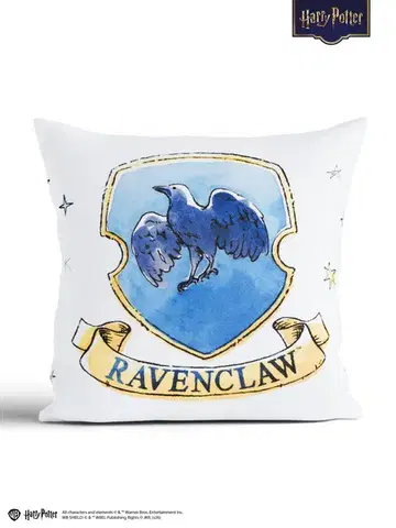 Dekoračné obliečky MKLozkoviny.sk Obliečka na vankúš mikroplyš Harry Potter 40 × 40 cm - Bystrohlav biele-  -
