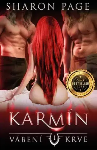 Erotická beletria Vábení krve 1: Karmín, 2. vydání - Sharon Page