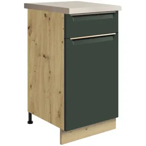 Kuchynské skrinky stojace Skrinka do kuchyne Glamour2d Green