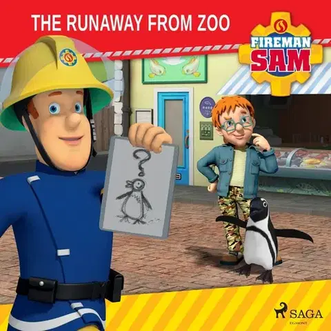Pre deti a mládež Saga Egmont Fireman Sam - The Runaway from Zoo (EN)