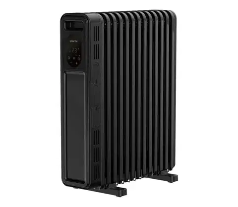 Predlžovacie káble Sencor - Olejový radiátor s 13 rebrami, 1000/2500 W, 230 V, čierny + diaľkový ovládač 41024332