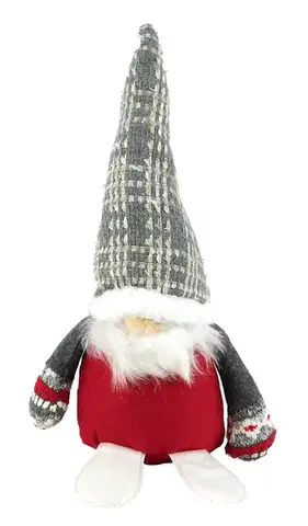Vianočné dekorácie MAKRO - Dekorácia - škriatok 32cm