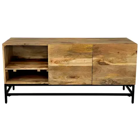 TV stolíky TV stolík Gita 130x60x45 indický masív mango