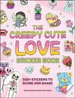 Pre dievčatá The Creepy Cute Love Sticker Book - Gaynor Carradice