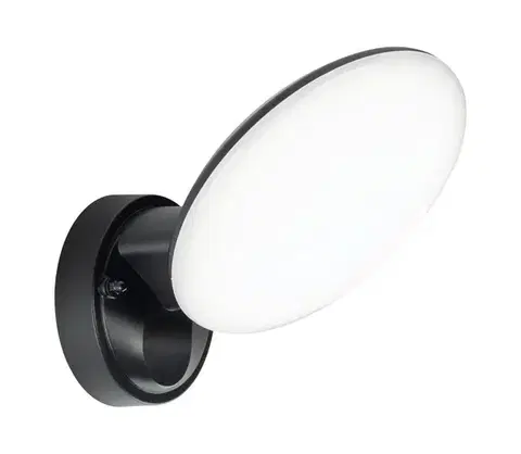 LED osvetlenie  LED Vonkajšie nástenné svietidlo OLAF LED/10W/230V IP44 čierne 333780