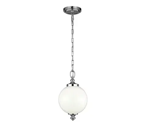 Svietidlá Elstead Feiss FE-PARKMAN-PS-PN - Luster na reťazi PARKMAN 1xE27/60W/230V FE-PARKMAN-PS-PN