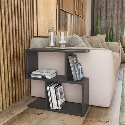 Konferenčné stolíky Príručný stolík / Odkladací stolík Life - Anthracite