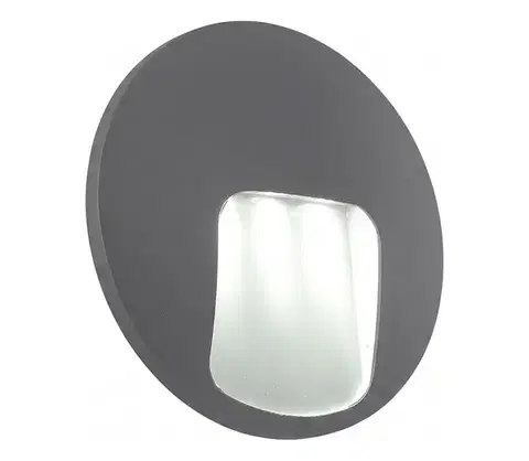 Svietidlá  Vonkajšie LED nástenné svietidlo DACU LED/3W/230V IP54 sivé SKU009309