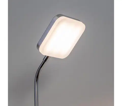 Svietidlá  LED Nástenná lampička do zásuvky LED/3,2W/230V lesklý chróm 9A21960