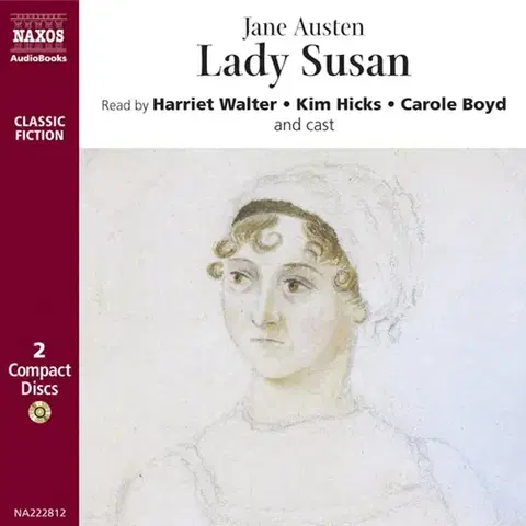 Svetová beletria Naxos Audiobooks Lady Susan (EN)