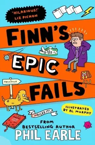 Pre deti a mládež Finn's Epic Fails - Phil Earle