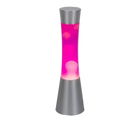 Lampy Rabalux 7030 - Lávová lampa MINKA 1xGY6,35/20W/230V ružová 7030