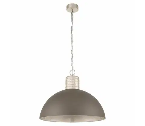 Svietidlá Eglo 49107 - Luster na reťazi COLDRIDGE 1xE27/60W/230V 49107