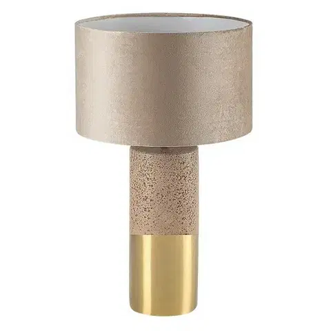 Lampičky Rabalux 74219 dekoratívna keramická stolná lampa Yelda, hnedá