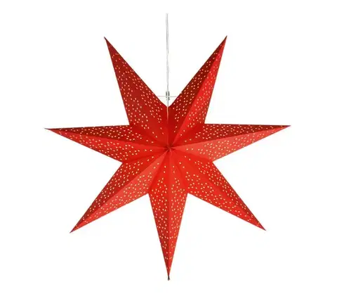 Vianočné dekorácie Eglo 410339 - Vianočná dekorácia DOT 1xE14/25W/230V červená 410339
