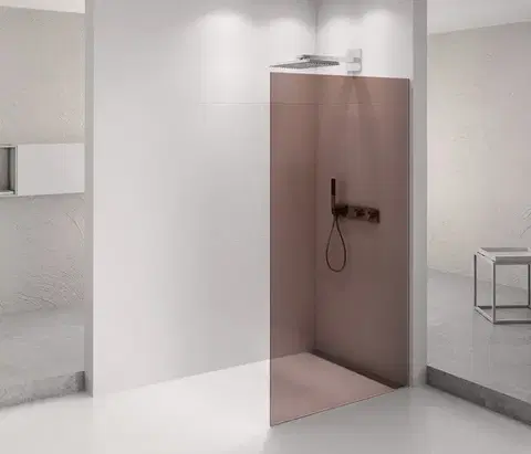 Sprchové dvere POLYSAN - ARCHITEX CHROM sprchová zástena 662 sklo Marron AXC70MR