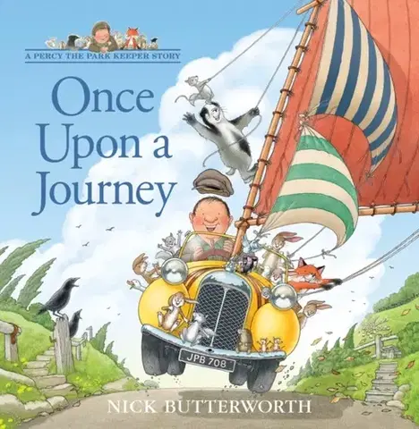 Leporelá, krabičky, puzzle knihy Once Upon a Journey - Nick Butterworth