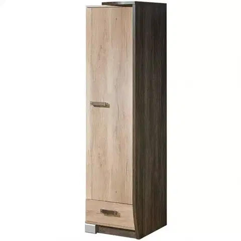 Spálňové šatníkové skrine Skriňa Romero R17P D.can/arusha
