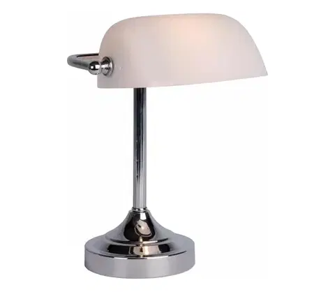 Lampy Lucide 17504/01/11 - Stolná lampa BANKER 1xE14/40W/230V 17504/01/11