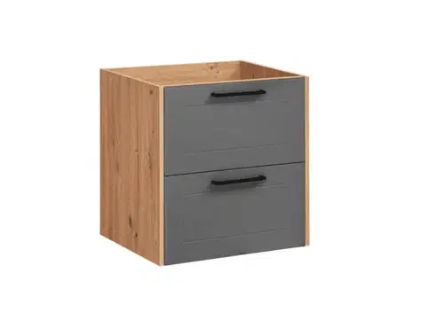 Skrinky do kúpeľne ArtCom Skrinka pod umývadlo MADERA Grey 820 | 60 cm