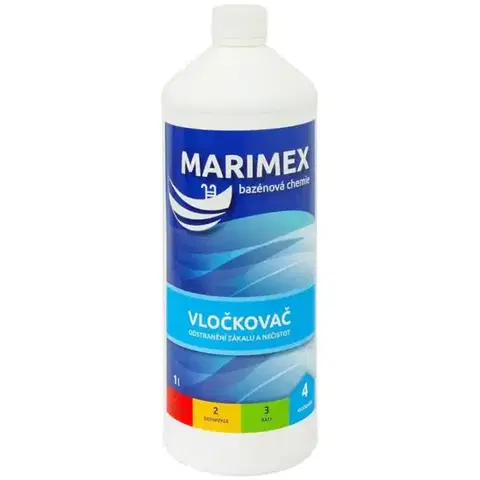 Flokulanty i koagulanty do bazénu Bazénová chémia aquamar vločkovač 1,0 l