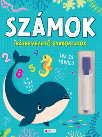 Príprava do školy, pracovné zošity Számok - Írásbevezető gyakorlatok