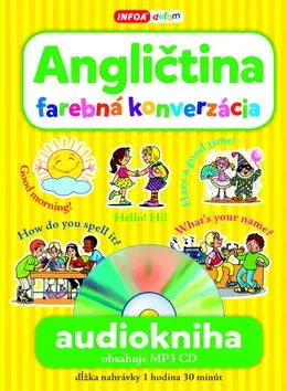 Jazykové učebnice - ostatné Angličtina Farebné konverzácia + CD
