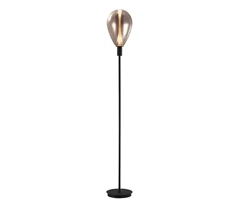 Lampy  Stojacia lampa DENSO 1xG9/5W/230V medená/čierna 51-51134