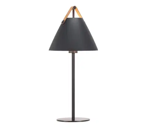 Lampy DFTP by Nordlux - Stolná lampa STRAP 1xE27/40W/230V čierna 46205003