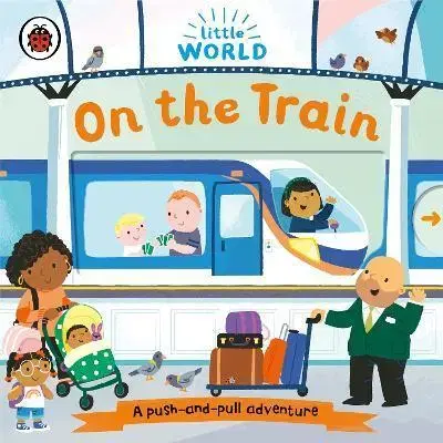Nalepovačky, vystrihovačky, skladačky Little World: On the Train - Samantha Meredith