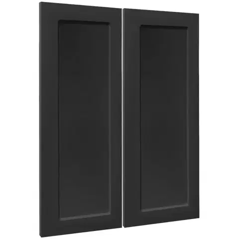 Kuchynské skrinky Čelo skrinky Luxeo F15-D80_D80Z rám black