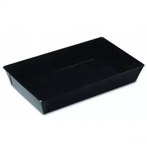 Dekorácie a bytové doplnky Plech "non-stick" 36x24.5x6 čierna