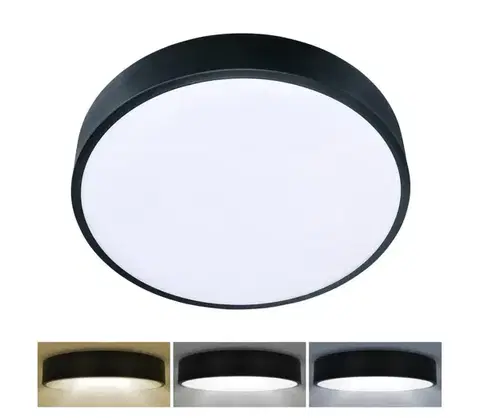 Svietidlá BRILAGI - LED stropné svietidlo POOL LED/36W/230V 3000/4000/6000K pr. 30 cm čierna WO798-2-B-OEM