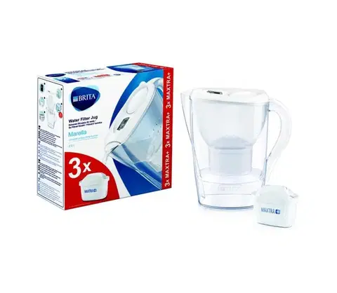 Filtračné kanvice Brita - Filtračná kanvica Marella 2,4 l + 3 filtre 42003856