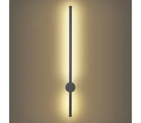 LED osvetlenie BRILAGI - LED vonkajšie nástenné svietidlo AURA LED/12W/230V 3000K IP54 antracit BRI260