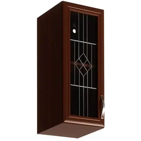 Kuchynské skrinky visiace Kuchynská skrinka Sycylia G30S L orech milano