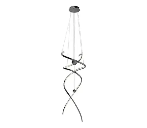 Svietidlá MAXLIGHT P0500D -LED S. luster na lanku RITZ LED/100W/230V pr. 60 cm CRI 90 čierna P0500D