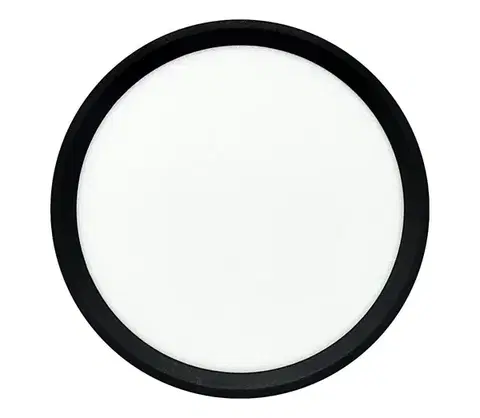 Svietidlá  LED stropné svietidlo, 18 W, 230 V, 3000/4000/6500 K, priemer 23 cm, čierne 008 0001305