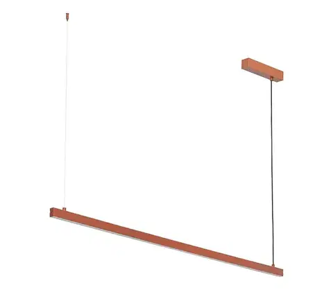 Svietidlá Argon 8834 - LED Luster na lanku MIAMI LED/37W/230V 3000K hnedá 8834