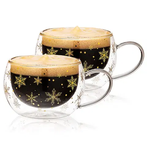 Hrnčeky a šálky 4Home Termo pohár na cappuccino Snow Hot&Cool 270 ml 2 ks