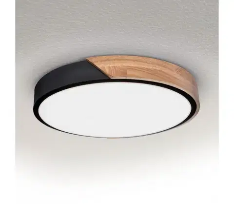 Svietidlá BRILAGI - LED Stropné svietidlo PILANA LED/24W/230V dub pr. 30 cm WO800-OEM11-30