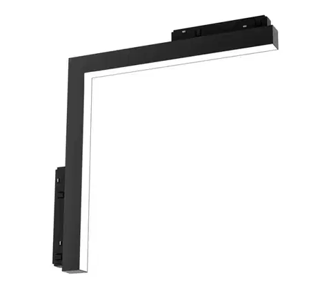 Svietidlá  LED Svietidlo do lištového systému MAGNETIC TRACK L-DOWN LED/24W/48V 4000K čierna ML7166