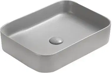 Umývadlá MEXEN - Vena umývadlo na dosku 50 x 37, svetlo šedá mat 22195061
