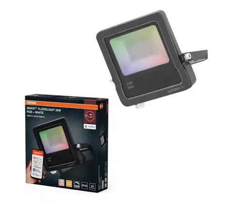 LED osvetlenie Osram - LED RGBW stmievateľný reflektor SMART+ FLOODLIGHT LED/20W/230V IP65 Wi-Fi 4099854739880