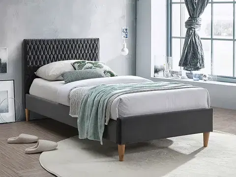 Postele Posteľ AZURRO VELVET 90 Signal
