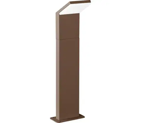 LED osvetlenie Ideal Lux - LED vonkajšie svietidlo STYLE LED/8,5W/230V 3000K 50 cm CRI 90 IP54 hnedé 322575
