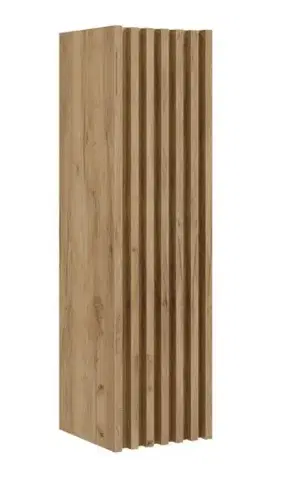 Kúpeľňový nábytok Kúpeľňová skrinka vysoká SAT Delano dub mat DELANOV35DD DELANOV35DD