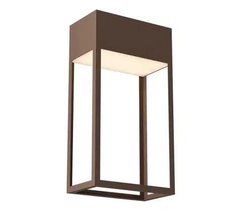 LED osvetlenie Redo 90604 - LED vonkajšie nástenné svietidlo STAND LED/20W/230V IP65 hnedé 90604