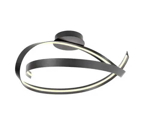 Svietidlá Redo 01-3614 - stmievateľné LED stropné svietidlo IMPULS LED/34W/230V, čierne 01-3614